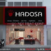 Thiết Kế Cửa Hàng Vàng Bạc Đá Quý Hadosa - Anh Sơn - Hà Nội